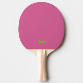 Rosa ping pong-paddle i rosa pingisracket