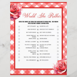 Rosa Pinup-Möhipparty Hon Föredrar Spelet