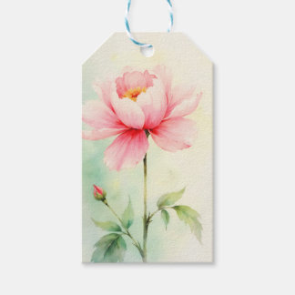 Rosa Pion Presentetikett