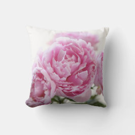 rosa piondekorativ kudde