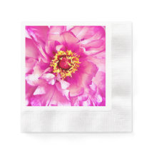 Rosa Piondockor Servetter, Myntad Cocktail