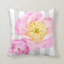 Rosa pioner och gråttrandMonogram