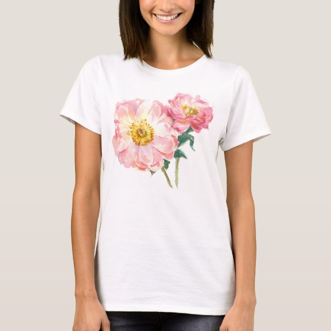 rosa pioner t shirt (Framsida)
