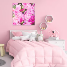 Rosa Pionmönster