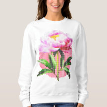 Rosa Pionprickig Moasikblomma
