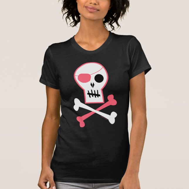 Rosa Pirat Tee (Framsida)