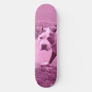 Rosa Pit Bull Skateboard