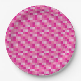 Rosa Pixelated mönster