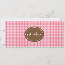 Rosa Play Boutique Stil Gift-certifikat