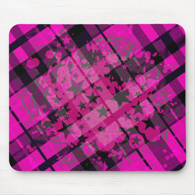 Rosa Play Paint Splatter Musmatta (Framsidan)