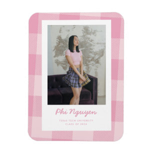 Rosa Play Studenten Announcement Magnet