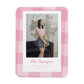 Rosa Play Studenten Announcement Magnet