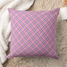 Rosa Play Tartan Kaleidoscope Kudde