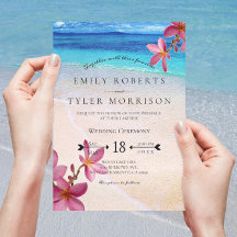 Rosa Plumeria Beach Destination Wedding ©