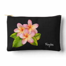 Rosa Plumeria Frangipani, Ditt Namn, Blommig