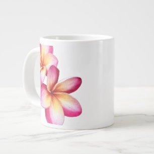 Rosa Plumeria Jumbo Mugg