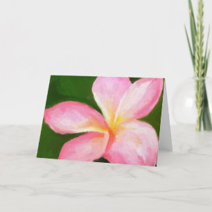 rosa plumeria kort