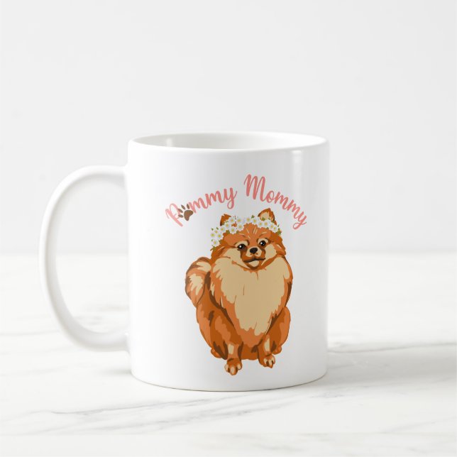 Rosa Pmamma Mamma Mugg (Vänster)