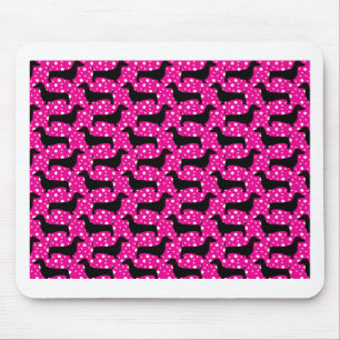 Rosa Polka Dachshunds Musmatta