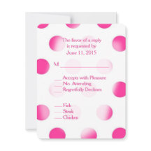Rosa Polka Dot-OSA med Entree Choice
