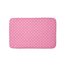 Rosa Polka dots Bath Mat Badrumsmatta