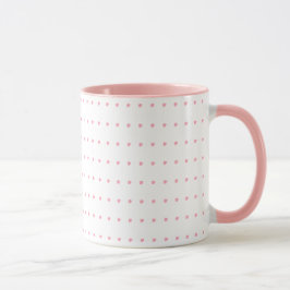 Rosa Polka dots Combo Coffee Mugg