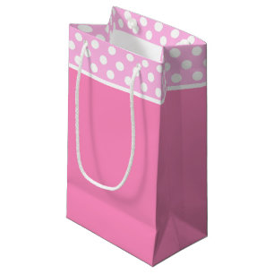 Rosa Polka dots Gift Bag