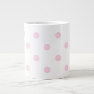 Rosa Polka dots Jumbo Mugg