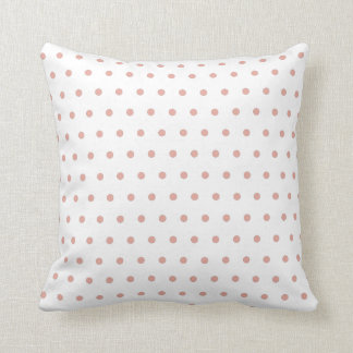Rosa polka dots kudde