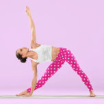 Rosa Polka dots Leggings<br><div class="desc">Rosa polka-punktben</div>