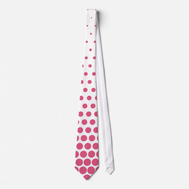 Rosa Polka dots Modern White Slips (Framsida)