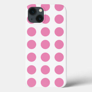 Rosa Polka dots Mönster