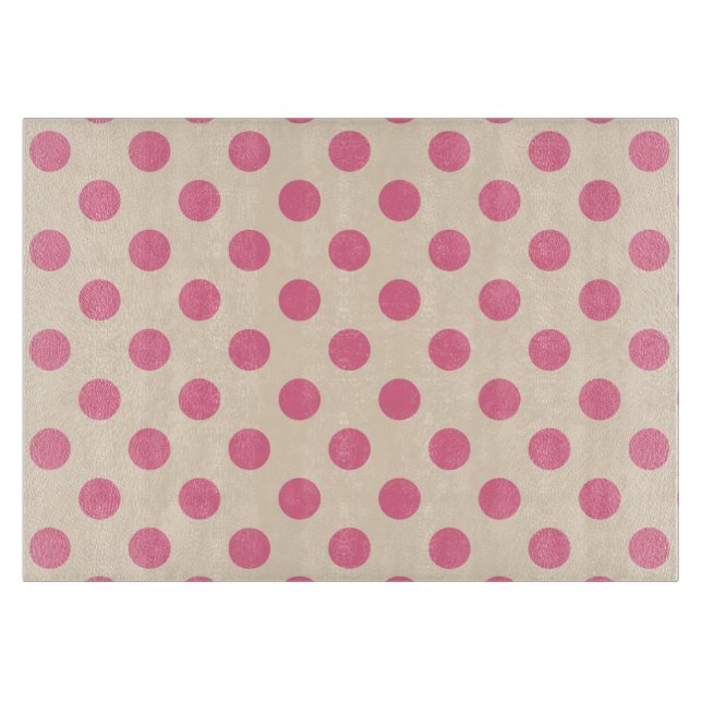 Rosa polka dots på grädde (Framsidan)