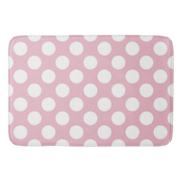 Rosa Polka dots, Polka Dot Mönster, Dit, Dit Badrumsmatta