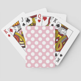 Rosa Polka dots, Polka Dot Mönster, Dit, Dit Casinokort