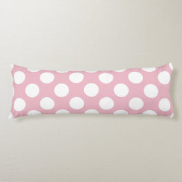 Rosa Polka dots, Polka Dot Mönster, Dit, Dit Kroppskudde