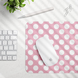 Rosa Polka dots, Polka Dot Mönster, Dit, Dit Musmatta