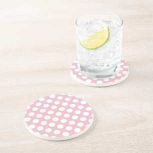 Rosa Polka dots, Polka Dot Mönster, Dit, Dit Underlägg