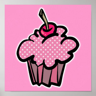 rosa polka prickcupaka poster