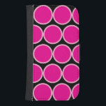 Rosa Polka Wallet Case Galaxy S4 Plånbok<br><div class="desc">Nåt för när du bara vill känna lite kutym.</div>