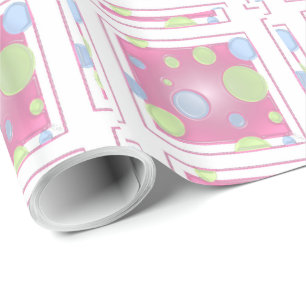 Rosa Polkadot Box Presentpapper