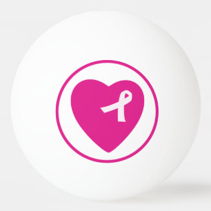 Rosa Pong för Ping för bandbröstcancermedvetenh Pingisboll