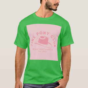 Rosa Pony Klubb T Shirt