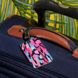 Rosa POP-Abstrakt Bagagebricka