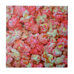 Rosa popcorn kakelplatta