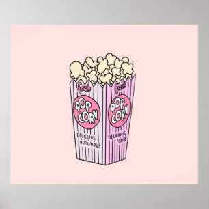 Rosa Popcorn Poster