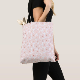 Rosa Poppies Blommigt Toit Bag | Cute Varje dag-fa Tygkasse