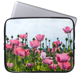 Rosa Poppies Laptop Fodral
