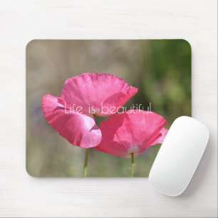 Rosa Poppies Musmatta