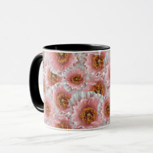 rosa poppor mugg
